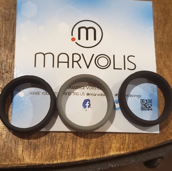 Marvolis Other - BRAND NEW Bundle - 3 Men's Marvolis silicone rings